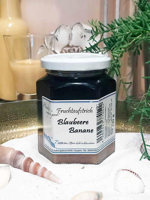 Fruchtaufstrich Blaubeere Banane