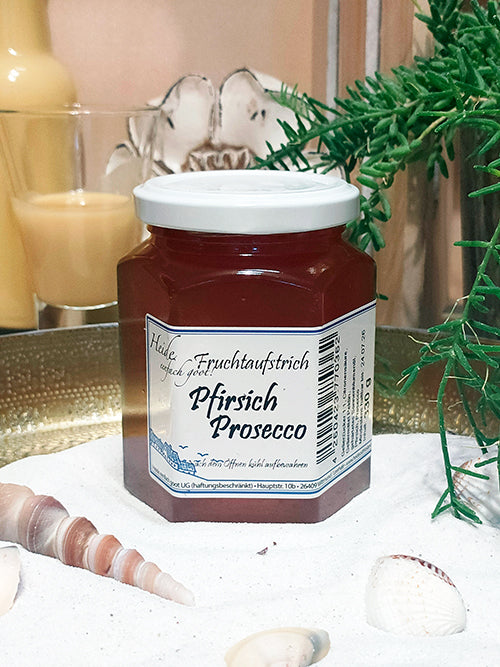 Fruchtaufstrich Pfirsich Prosecco