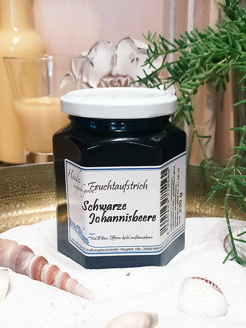Fruchtaufstrich schwarze Johannisbeere